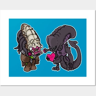 Alien Love Posters and Art